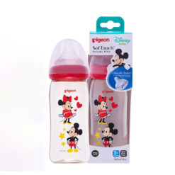 Bình Sữa DISNEY PPSU Plus 240ml cổ rộng NV Silicon siêu mềm Plus 2018