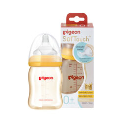 Bình Sữa PPSU Plus 160ml cổ rộng NV Silicon siêu mềm Plus Nhập Khẩu