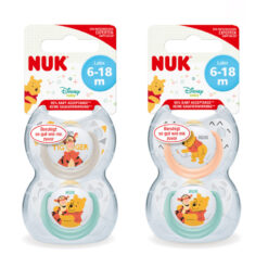 Bộ 2 ti giả NUK Cao su Disney Plus 6-18m