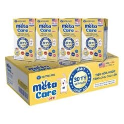 Sữa bột pha sẵn meta care vàng 110ml